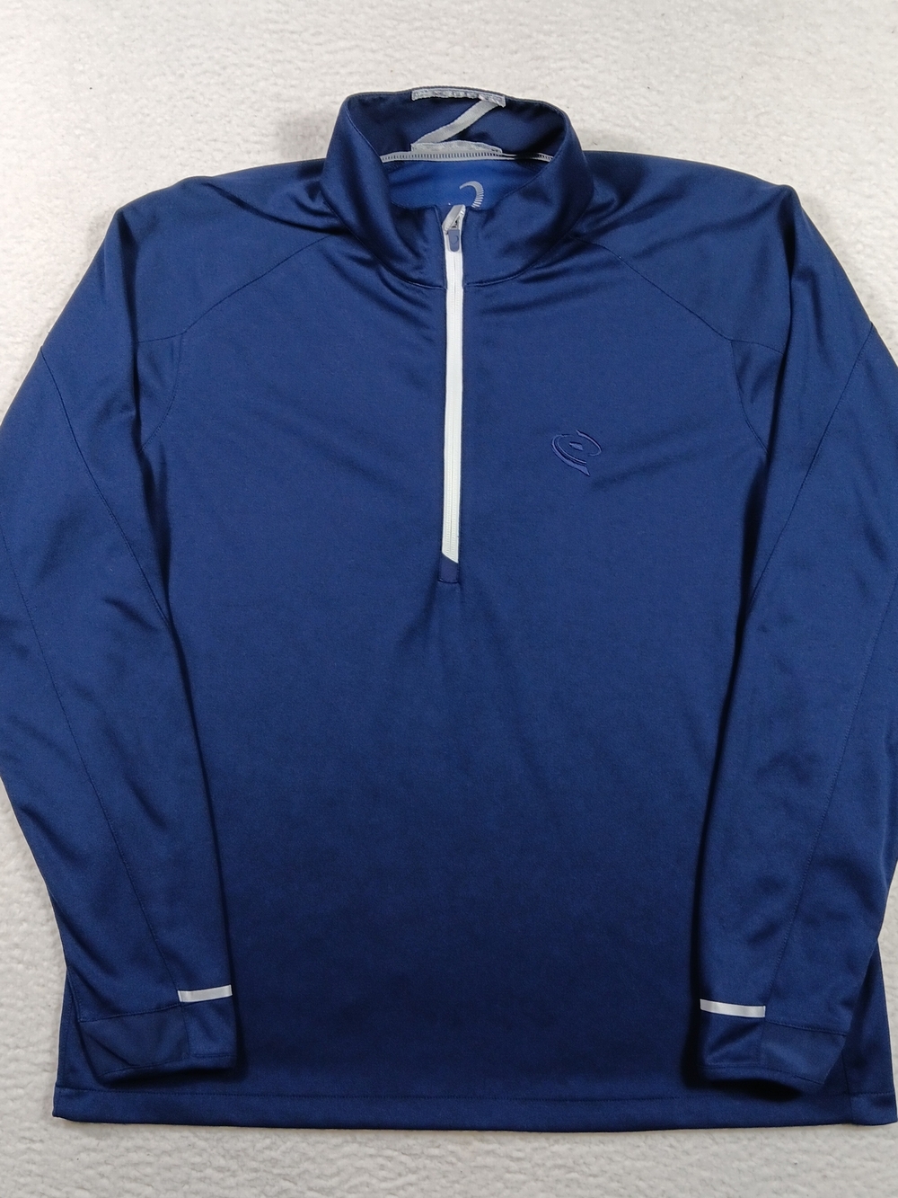 Zero Restriction Pullover Mens XL Blue Z425 Lightweight 1/4 Zip Performance Golf